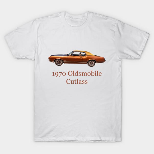 1970 Oldsmobile Cutlass T-Shirt by mtbearded1